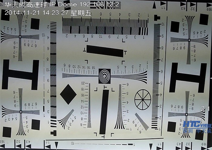 中国·8827太阳集团网络摄像机清晰度测试图